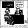 Aislin cartoon Februrary 16, 2000.  Dot.com companies continue to produce staggering stock market returns.