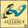 Aislin cartoon May 27, 2000. A suggested new logo for the feuding Canadian Alliance Party.