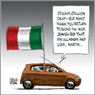 Aislin Cartoon July 6, 2006. Montrealers, like the rest of the world, cheer for particular teams in the world cup.  