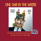 Aislin book cover, 'One Oar in the Water'.