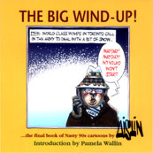 Aislin book cover, 'The Big Wind-Up!'.